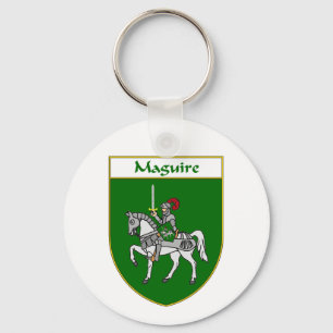 Llavero Escudo de armas de Maguire/escudo de la familia