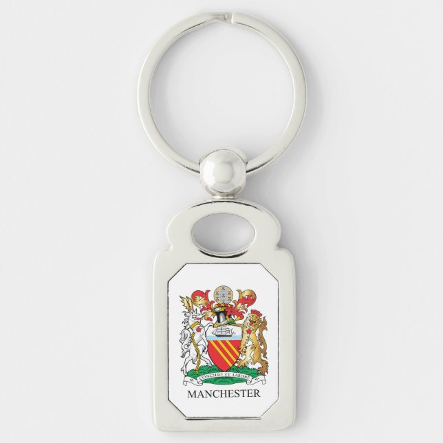 Llavero Escudo de armas de Manchester (Anverso)