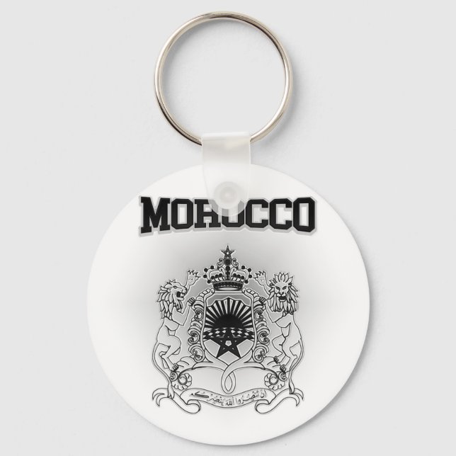 Llavero Escudo de armas de Marruecos (Anverso)