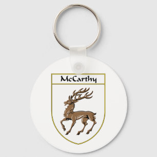 Llavero Escudo de armas de McCarthy/escudo de la familia