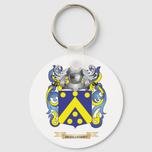 Llavero Escudo de armas de McGillicuddy (escudo de la