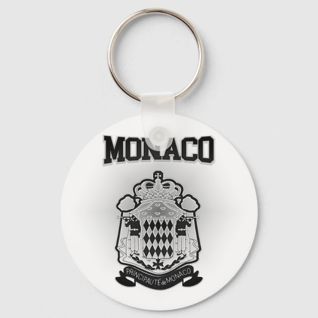 Llavero Escudo de armas de Mónaco (Anverso)