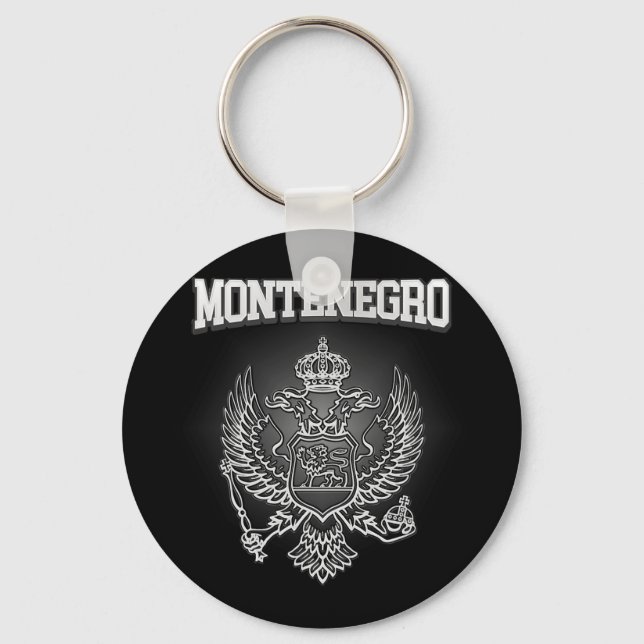 Llavero Escudo de armas de Montenegro (Anverso)