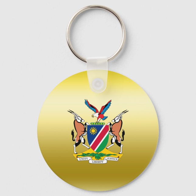 Llavero Escudo de armas de Namibia (Anverso)