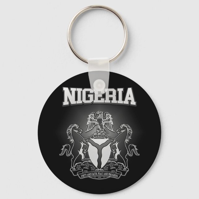 Llavero Escudo de armas de Nigeria (Anverso)