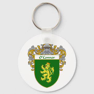 Llavero Escudo de armas de O'Connor (cubierto)