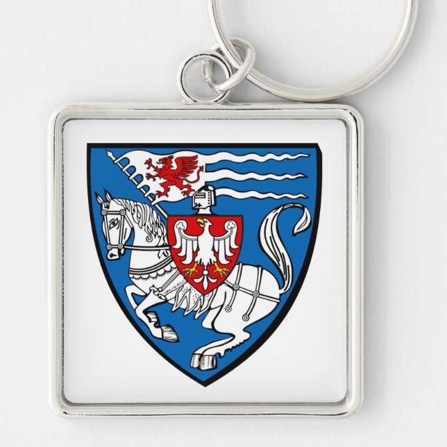 Llavero Escudo de armas de Polonia (Frente)
