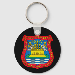 Llavero Escudo de armas de Puebla de los Ángeles, México K