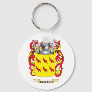 Llavero Escudo de armas de Redfern (escudo de la familia)
