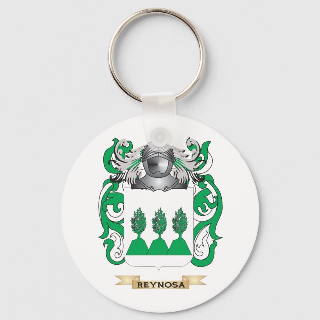 Llavero Escudo de armas de Reynosa (escudo familiar) (Anverso)