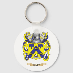 Llavero Escudo de armas de Riley (escudo de la familia)