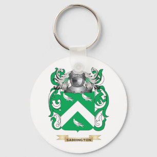 Llavero Escudo de armas de Saddington (escudo de la