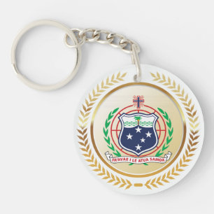Llavero Escudo de armas de Samoa