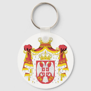 Llavero Escudo de armas de Serbia