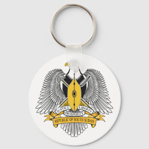 Llavero Escudo de armas de Sudán del Sur