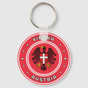 Llavero Escudo de armas de Viena, Austria