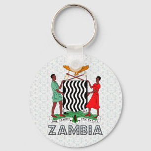 Llavero Escudo de armas de Zambia