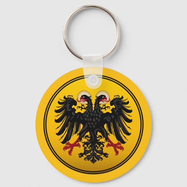 Llavero Escudo de armas del Imperio Romano Santo (Anverso)