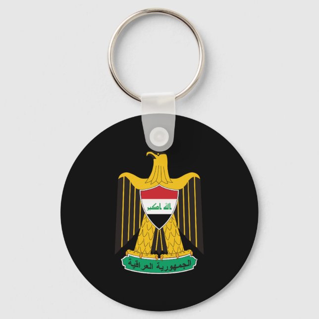 Llavero Escudo de armas del Iraq (Anverso)