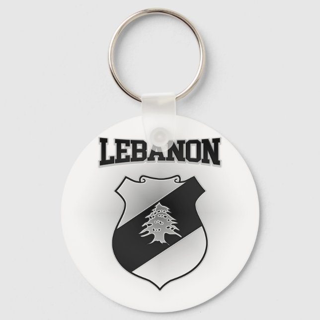 Llavero Escudo de armas del Líbano (Anverso)