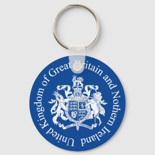 Llavero Escudo de armas del Reino Unido