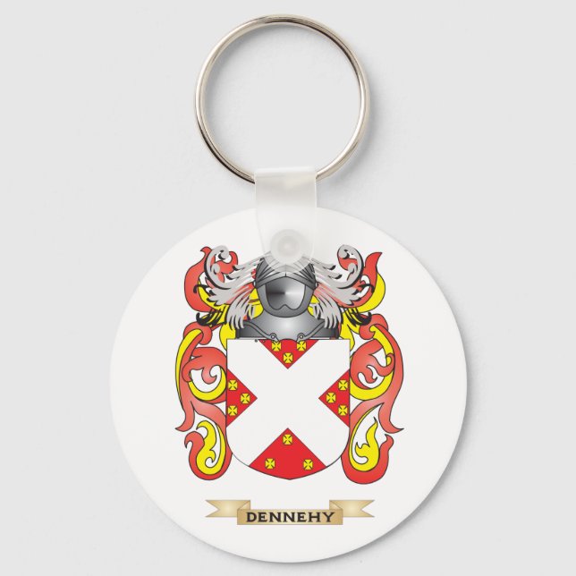 Llavero Escudo de armas Dennehy (Anverso)
