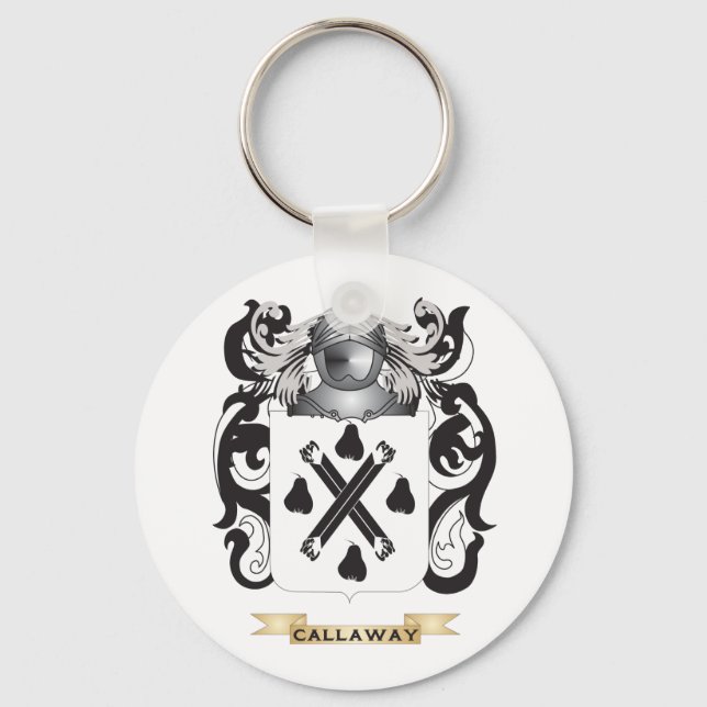 Llavero Escudo de armas desamparado (escudo familiar) (Anverso)