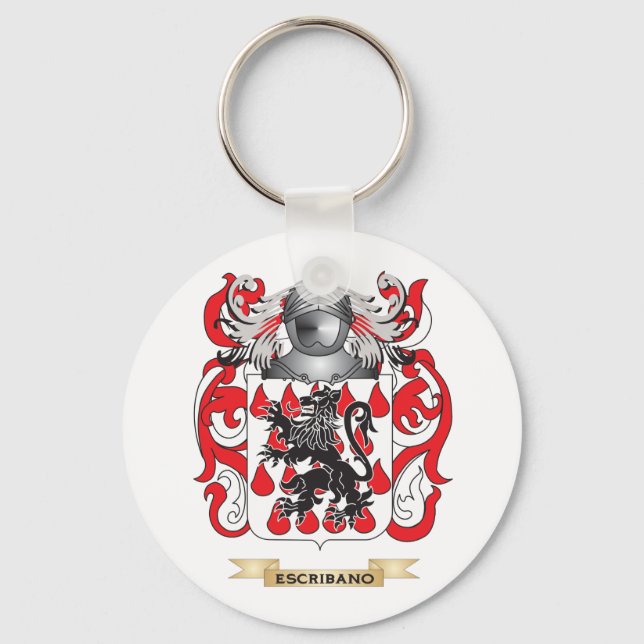 Llavero Escudo de armas Escribano (Anverso)