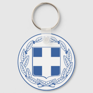 Llavero Escudo de armas GR de Grecia