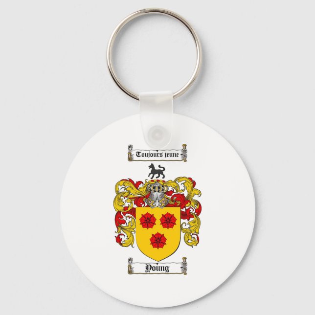 Llavero Escudo de armas joven/Joven escudo familiar (Anverso)