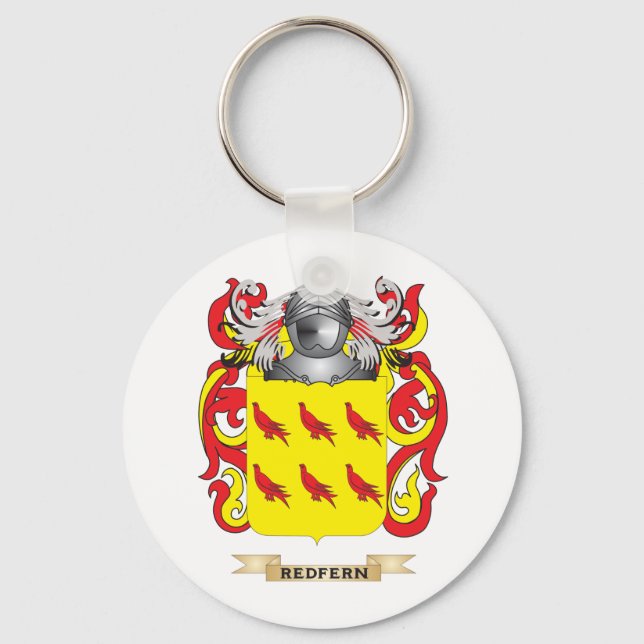 Llavero Escudo de armas Redfern (escudo familiar) (Anverso)