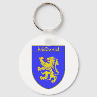 Llavero Escudo de armas y escudo familiar McDaniel