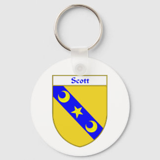 Llavero Escudo de armas y escudo familiar Scott