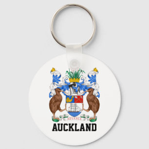Llavero Escudo de Auckland, Nueva Zelanda