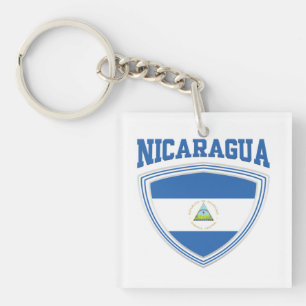 Llavero Escudo de Bandera de Nicaragua