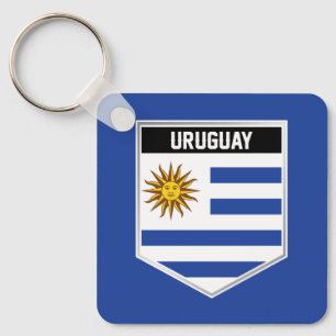 Llavero Escudo de Bandera de Uruguay