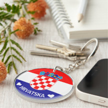Escudo de Croacia | Hrvatski grb con texto