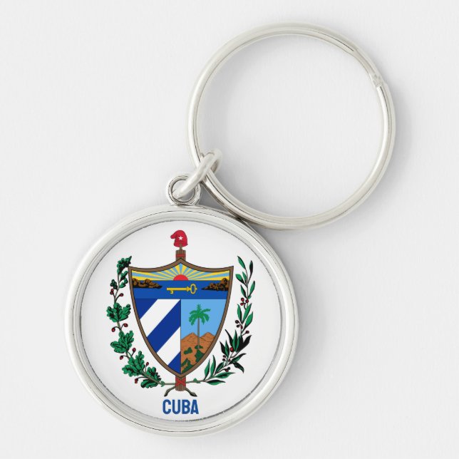 Llavero Escudo de Cuba (Frente)