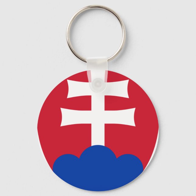Llavero Escudo de Eslovaquia (Anverso)