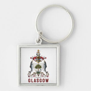 Llavero Escudo de Glasgow, ESCOCIA