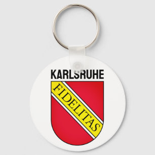 Llavero Escudo de Karlsruhe, ALEMANIA