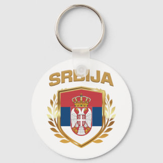 Llavero Escudo de la bandera de Serbia Serbia