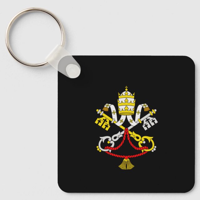 Llavero Escudo de la Ciudad del Vaticano (Anverso)