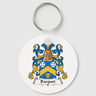 Llavero Escudo de la familia de Bacquet