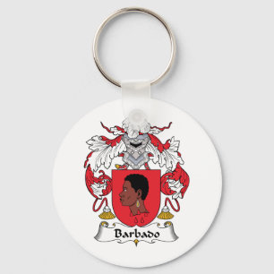 Llavero Escudo de la familia de Barbado
