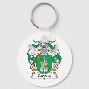 Llavero Escudo de la familia de Cadena
