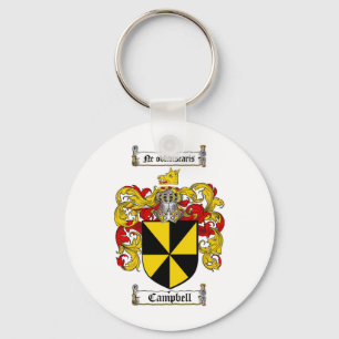 LLAVERO ESCUDO DE LA FAMILIA DE CAMPBELL - ESCUDO DE ARMAS