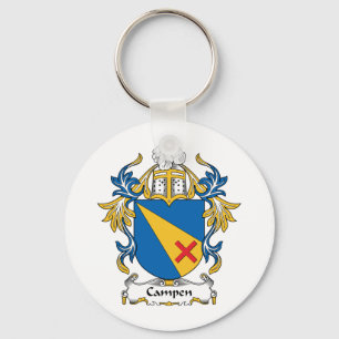 Llavero Escudo de la familia de Campen