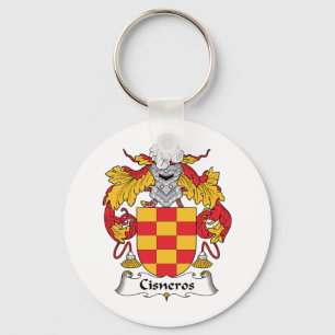 Llavero Escudo de la familia de Cisneros