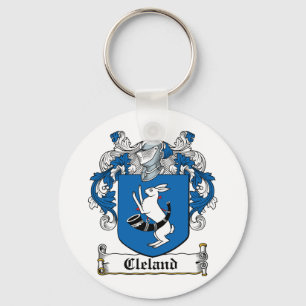 Llavero Escudo de la familia de Cleland